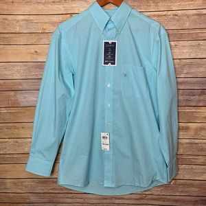 [Club Room] Turquoise Regular Fit Button Down